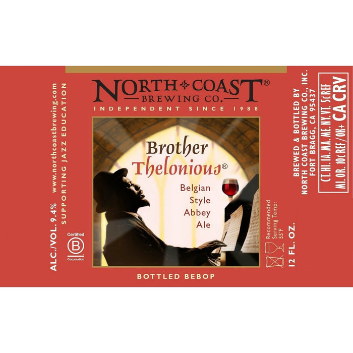 North Coast Brewing Co. Brother Thelonious Belgian-Style Abbey Ale