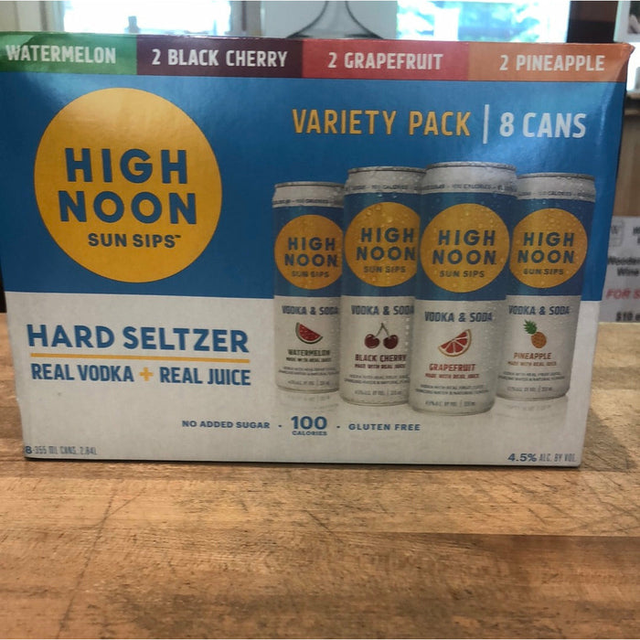 High Noon Variety Pack 8 Pack