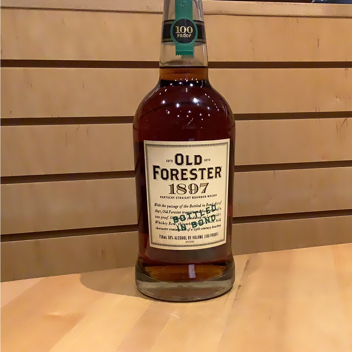 Old Forester 1897 Bottled In Bond Straight Bourbon Whiskey