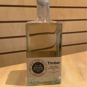 Gray Wolf Craft Distilling Timber Sassafras Finished Gin