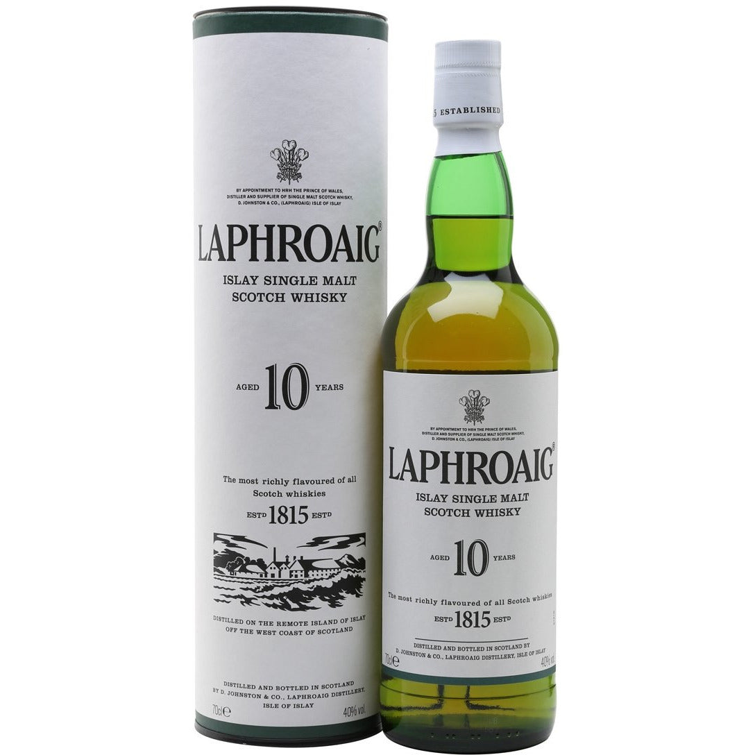 Laphroaig 10-year Islay Single Malt – Wardman Wines