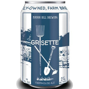 Manor Hill Brewing Grisette Farmhouse Ale