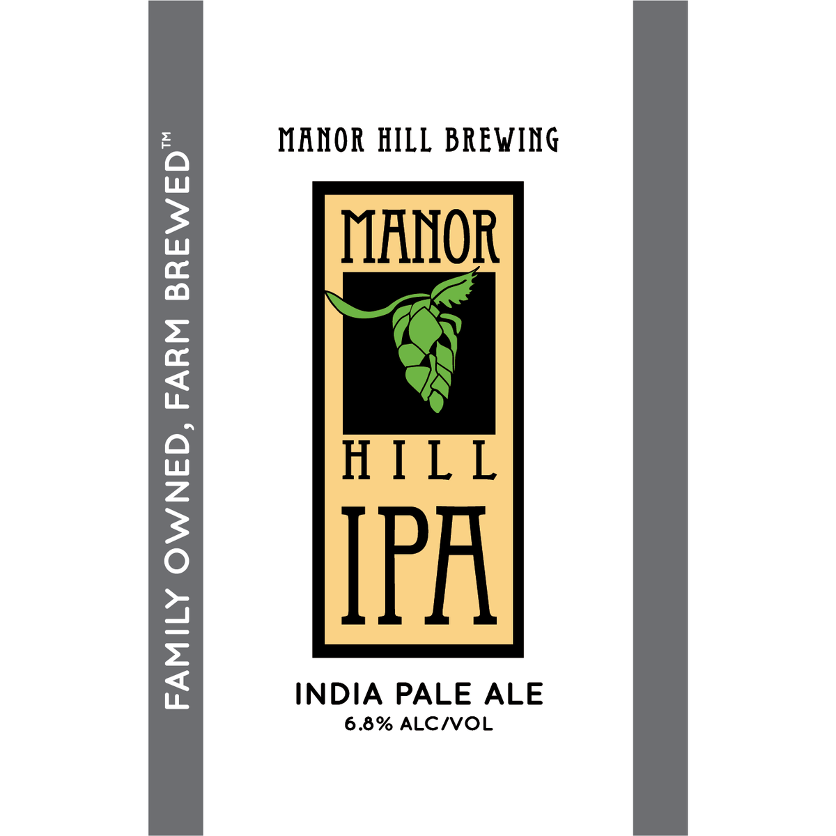 Manor Hill Brewing IPA Wardman Wines