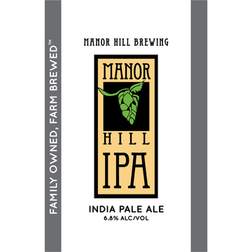 Manor Hill Brewing IPA