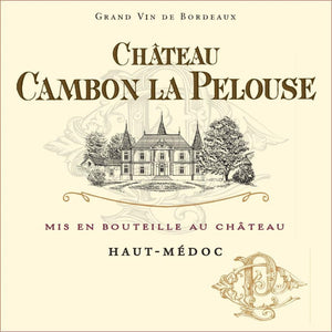 Château Cambon La Pelouse Haut-Médoc Cru Bourgeois - 2015