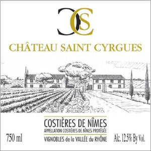 Château St. Cyrgues Costières de Nîmes Blanc - 2020