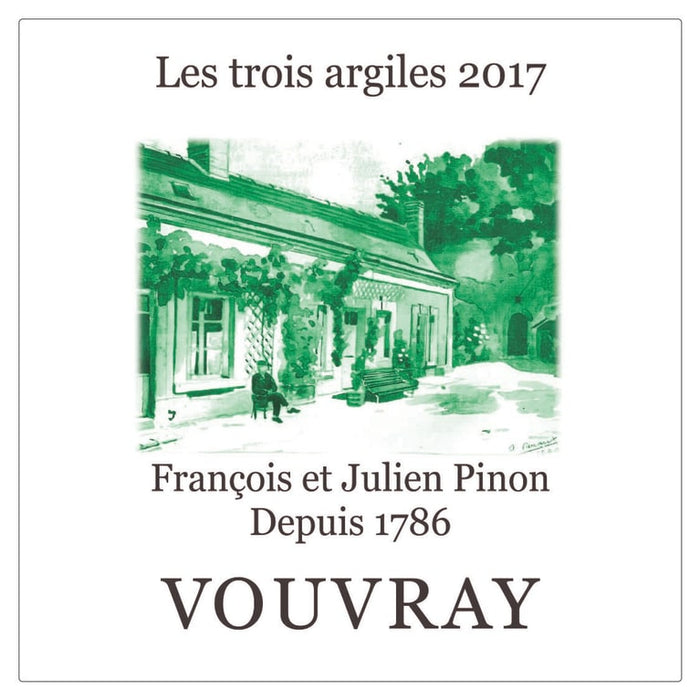 François Pinon Vouvray Les Trois Argiles - 2017