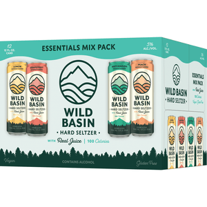 Wild Basin Hard Seltzer Essentials Mix Pack