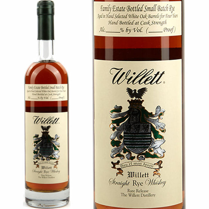 Willett Distillery 4 Year Rye Whiskey
